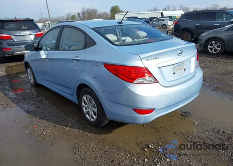2013 Hyundai Accent Gls z USA, uszkodzony, nr VIN KMHCT4AE9DU400543